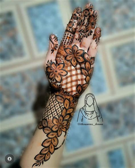 front hand mehndi design for eid