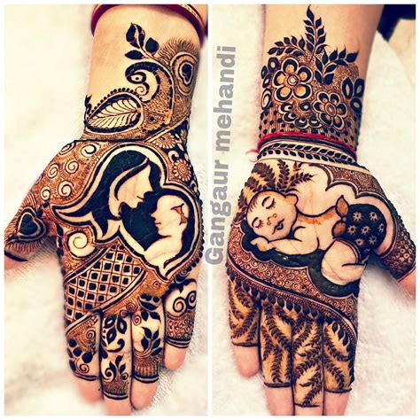 mehndi designs baby shower