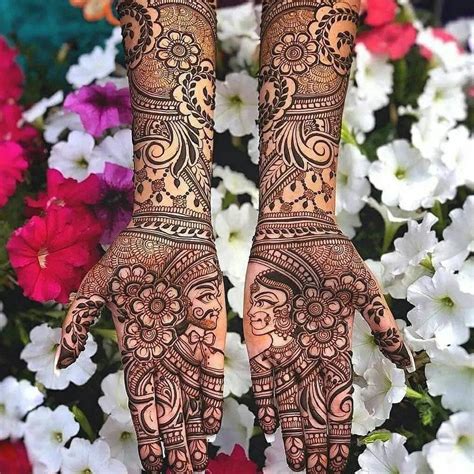 mehndi designs bride groom