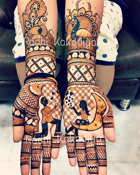 mehndi design engagement