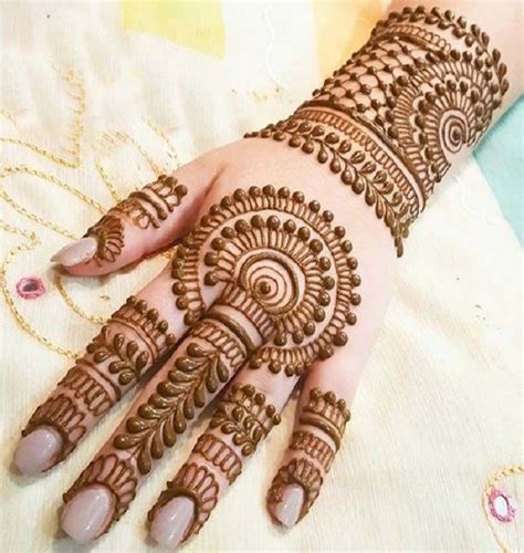 mehndi designs for karwa chauth easy