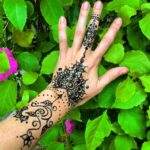 tattoo design with mehndi