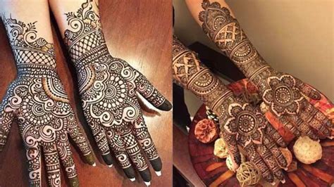fancy mehndi design photos