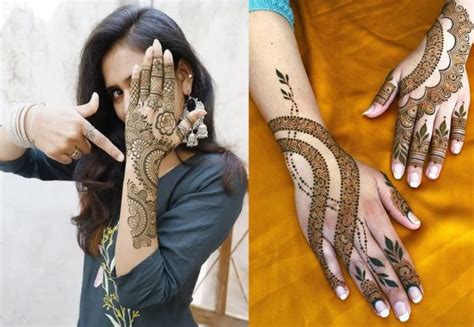 mehndi design easy back side