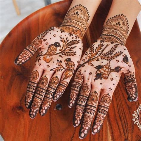 royal mehndi design simple