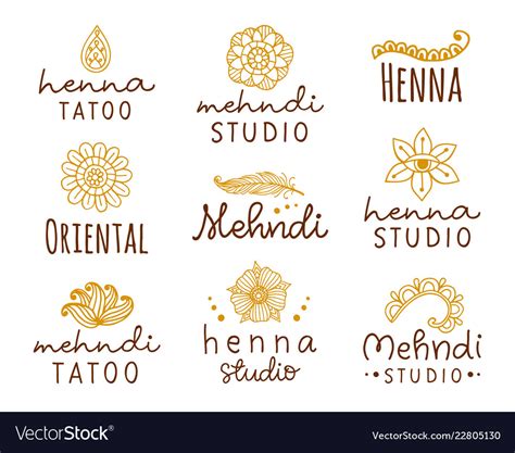 mehndi font design