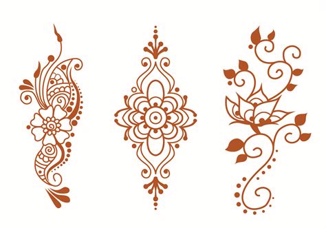 mehndi design templates