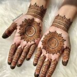 unique design mehndi