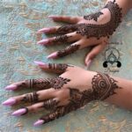 stylish design mehndi