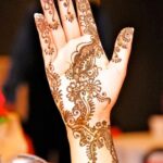 trishul design mehndi