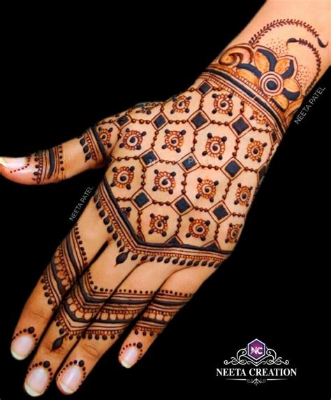 mehndi box design