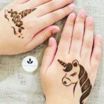 unicorn mehndi design