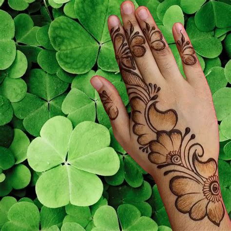 piche ka mehndi design