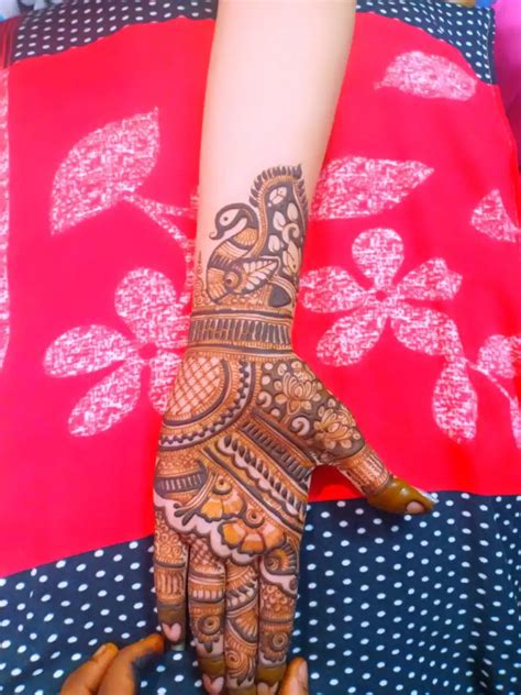 madhubani mehndi design