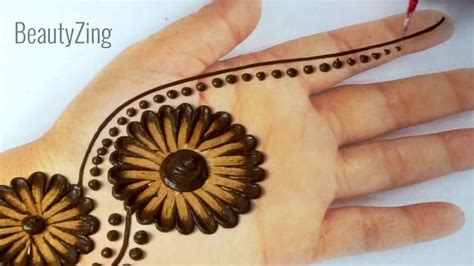 mehndi design using buds