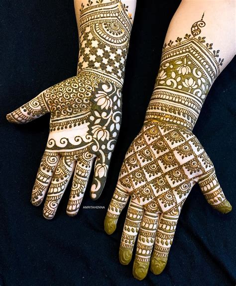 mehndi design bhari hui