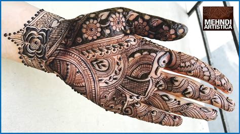 negative mehndi design