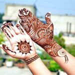 aage ki mehndi design